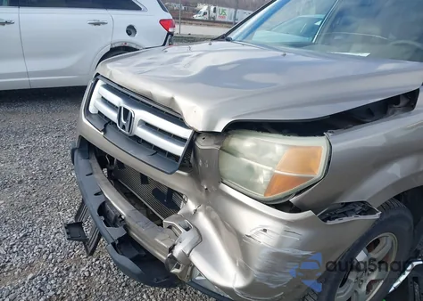 2006 Honda Pilot Ex-L z USA, uszkodzony, nr VIN 2HKYF18596H508048